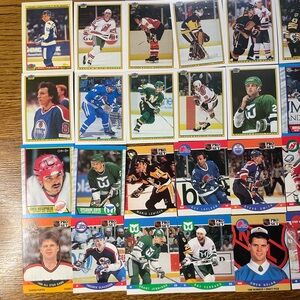 1989-1990 Bowman, NHL Pro Set, o Pee Chee Misc Card Lot- 38 Cards